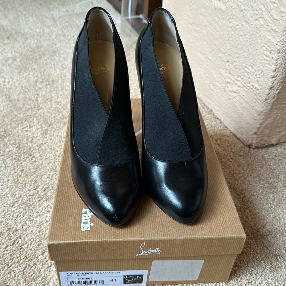 Christian Louboutin Ankle Boots Black Leather